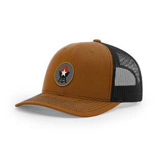 BBQ Grill Icon Trucker Hat - Gold | Backyard Republic™