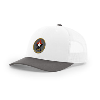 BBQ Grill Icon Trucker Hat - Gold | Backyard Republic™
