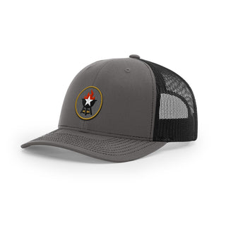 BBQ Grill Icon Trucker Hat - Gold | Backyard Republic™