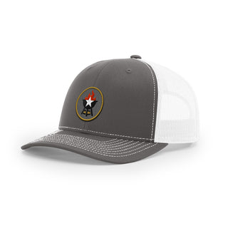 BBQ Grill Icon Trucker Hat - Gold | Backyard Republic™