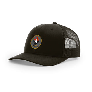 BBQ Grill Icon Trucker Hat - Gold | Backyard Republic™