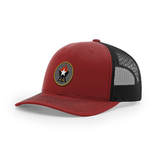 BBQ Grill Icon Trucker Hat - Gold | Backyard Republic™