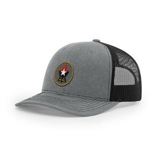 BBQ Grill Icon Trucker Hat - Gold | Backyard Republic™