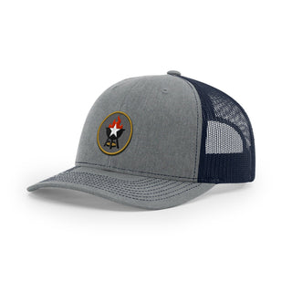 BBQ Grill Icon Trucker Hat - Gold | Backyard Republic™