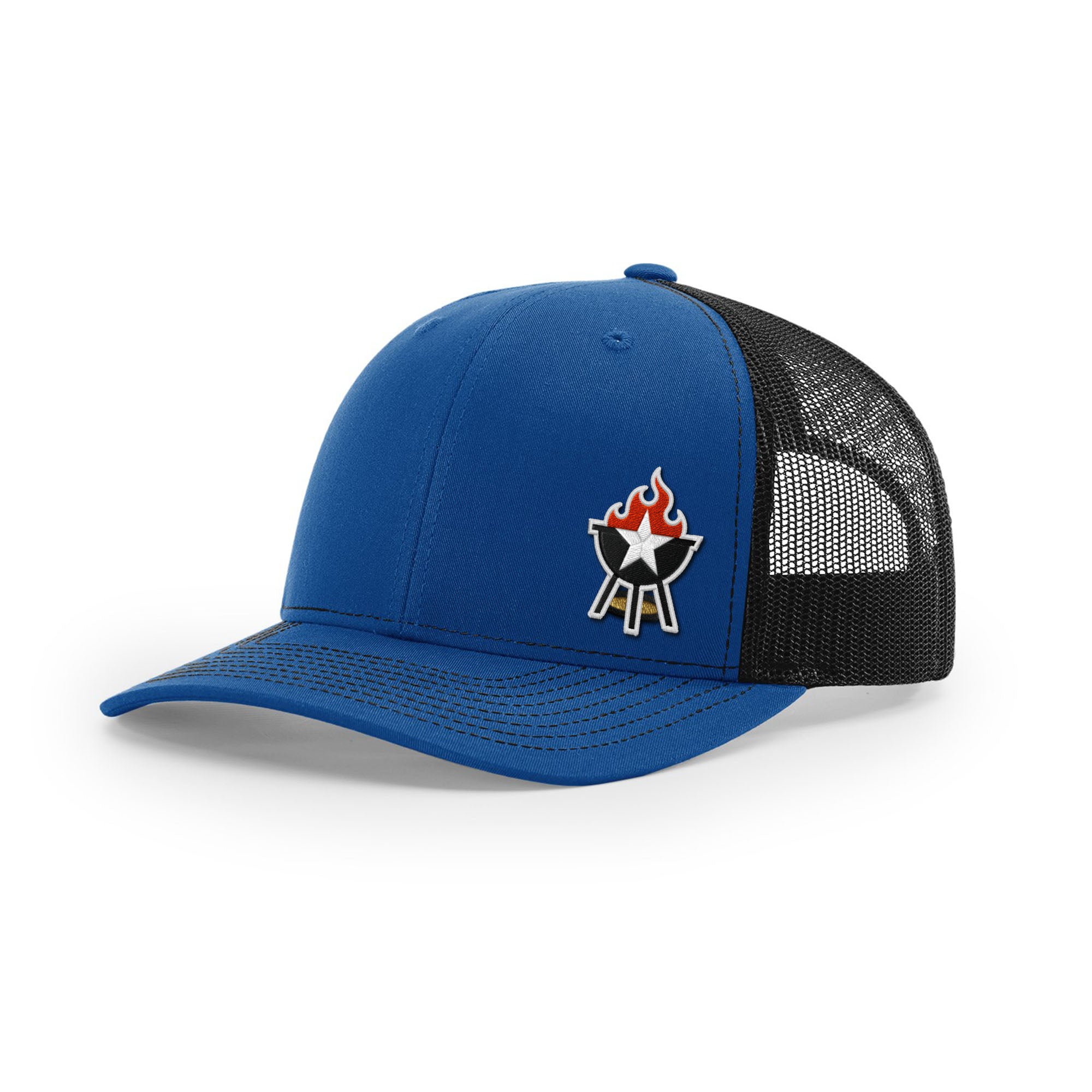 BBQ Grill Icon Trucker Hat - 3D