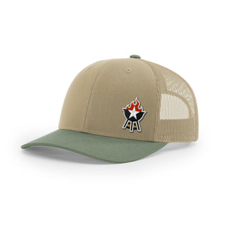BBQ Grill Icon Trucker Hat - 3D