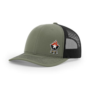 BBQ Grill Icon Trucker Hat - 3D