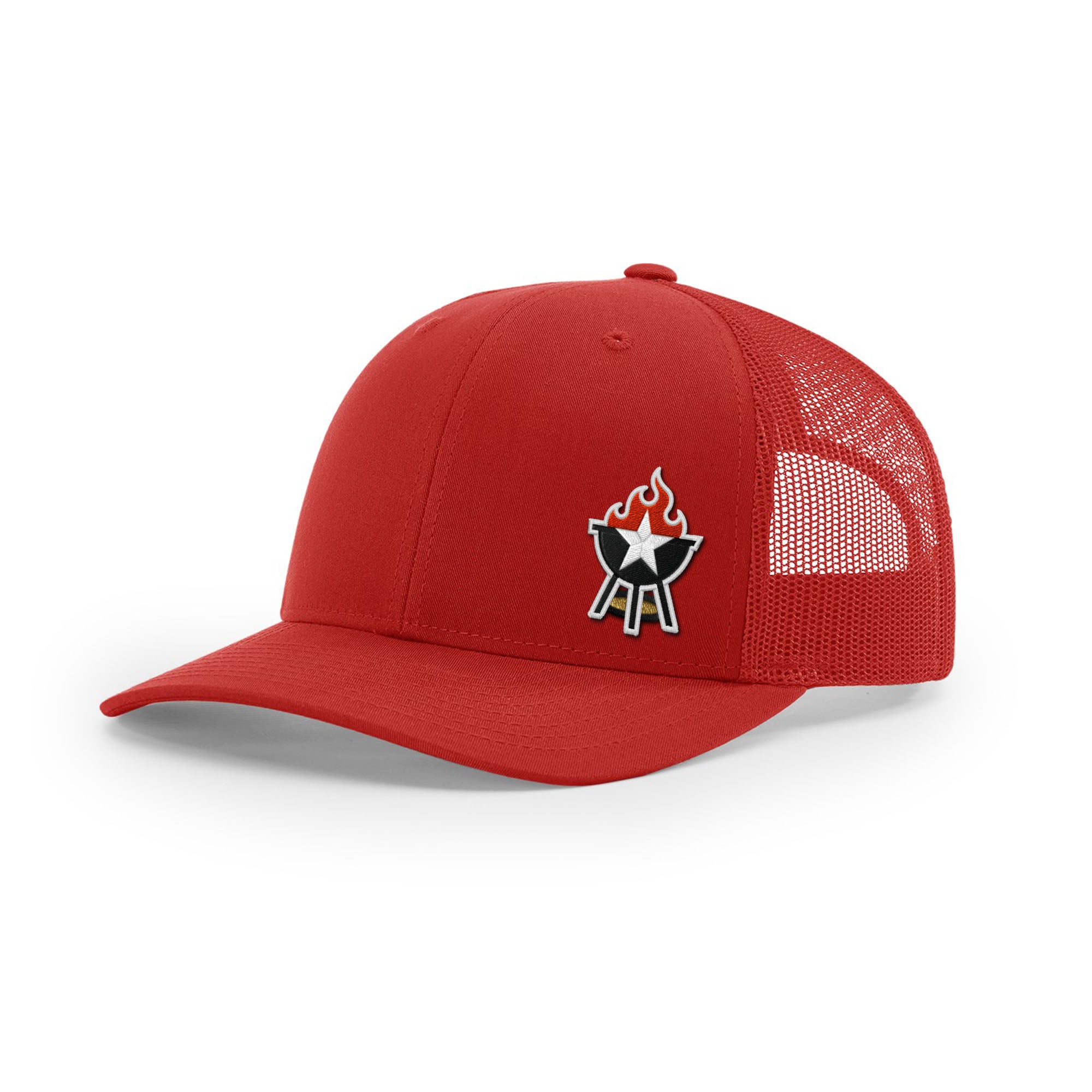 BBQ Grill Icon Trucker Hat - 3D