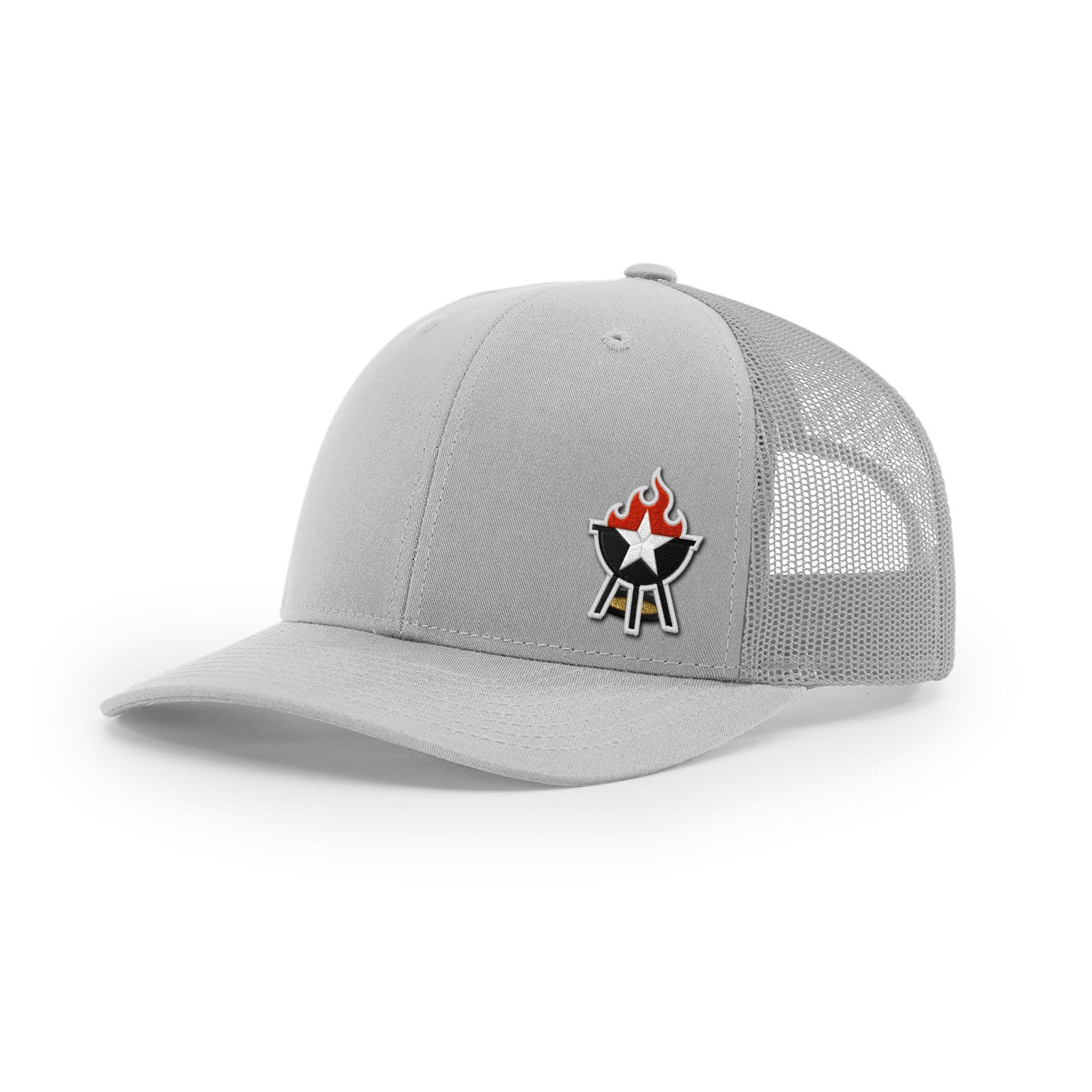 BBQ Grill Icon Trucker Hat - 3D