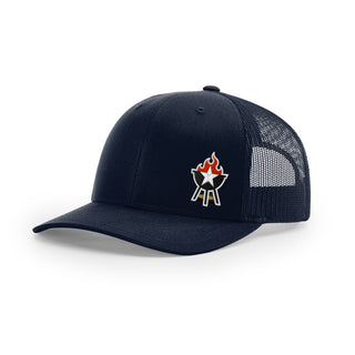 BBQ Grill Icon Trucker Hat - 3D