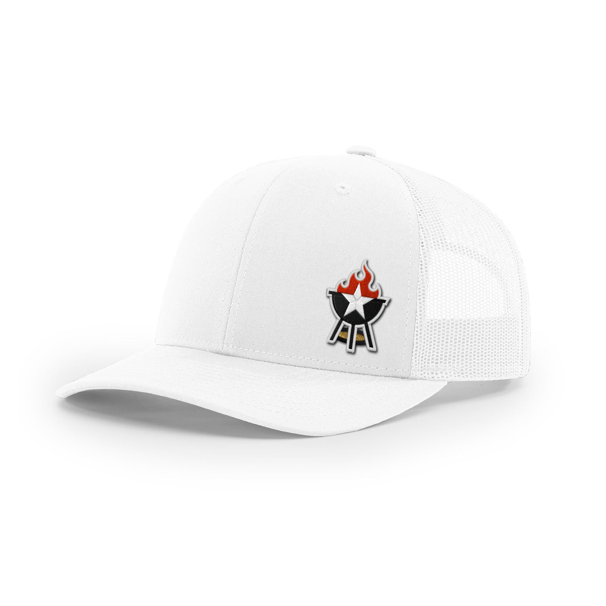 BBQ Grill Icon Trucker Hat - 3D