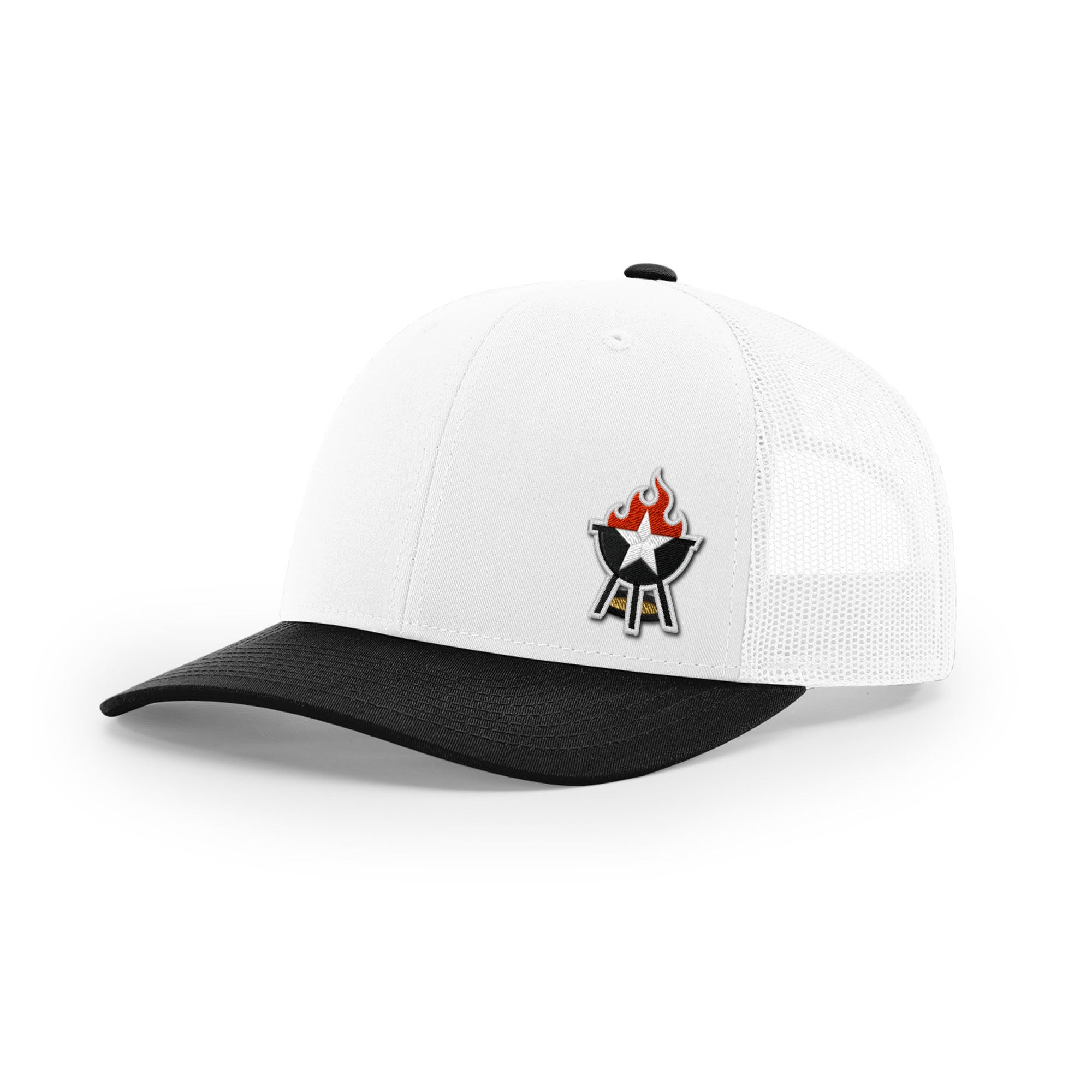 BBQ Grill Icon Trucker Hat - 3D