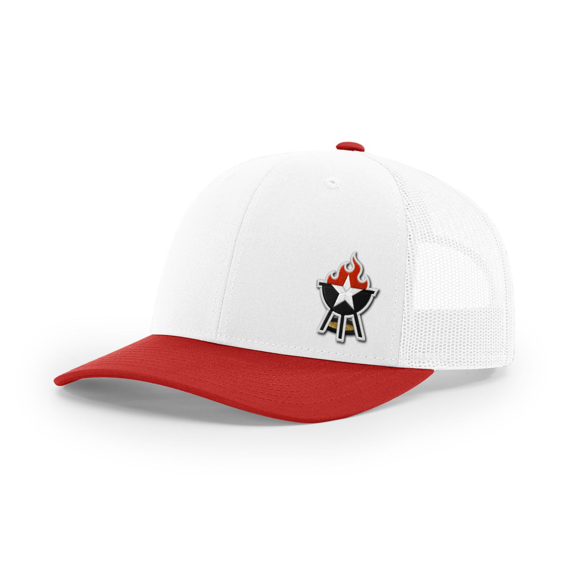 BBQ Grill Icon Trucker Hat - 3D