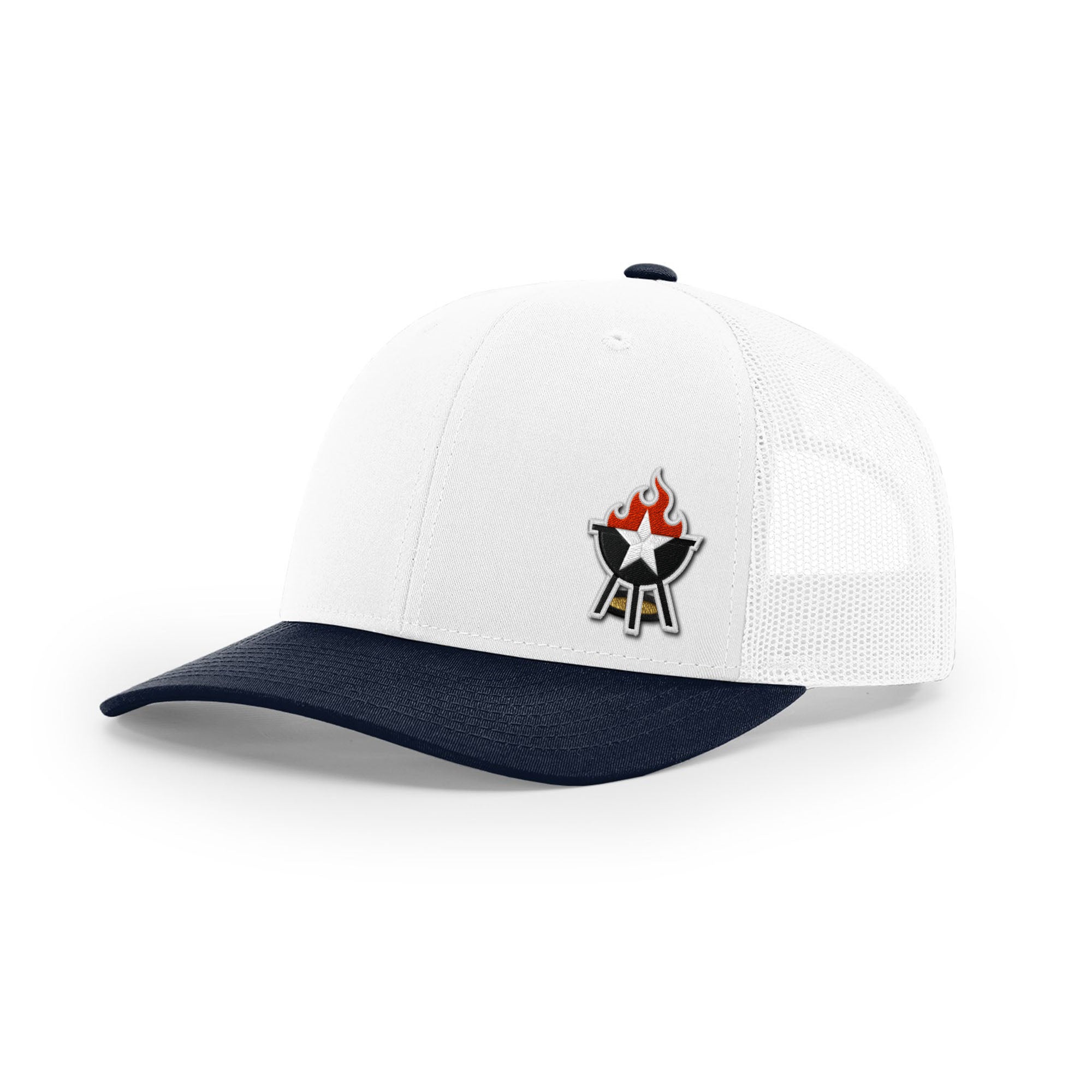 BBQ Grill Icon Trucker Hat - 3D