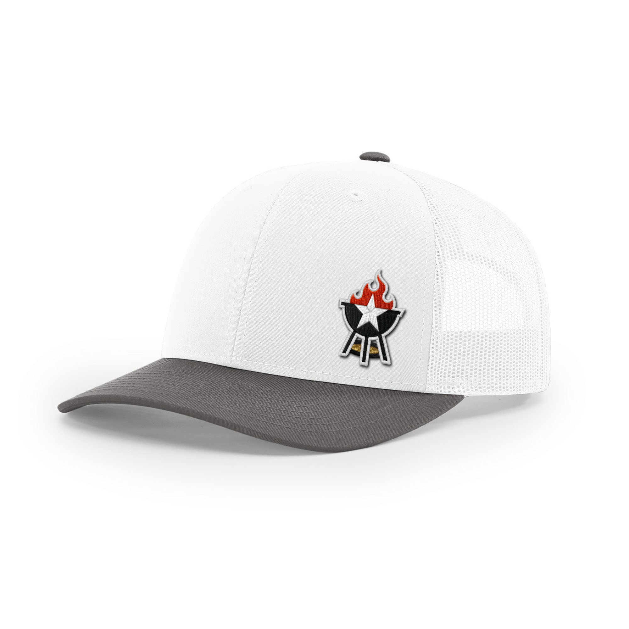 BBQ Grill Icon Trucker Hat - 3D