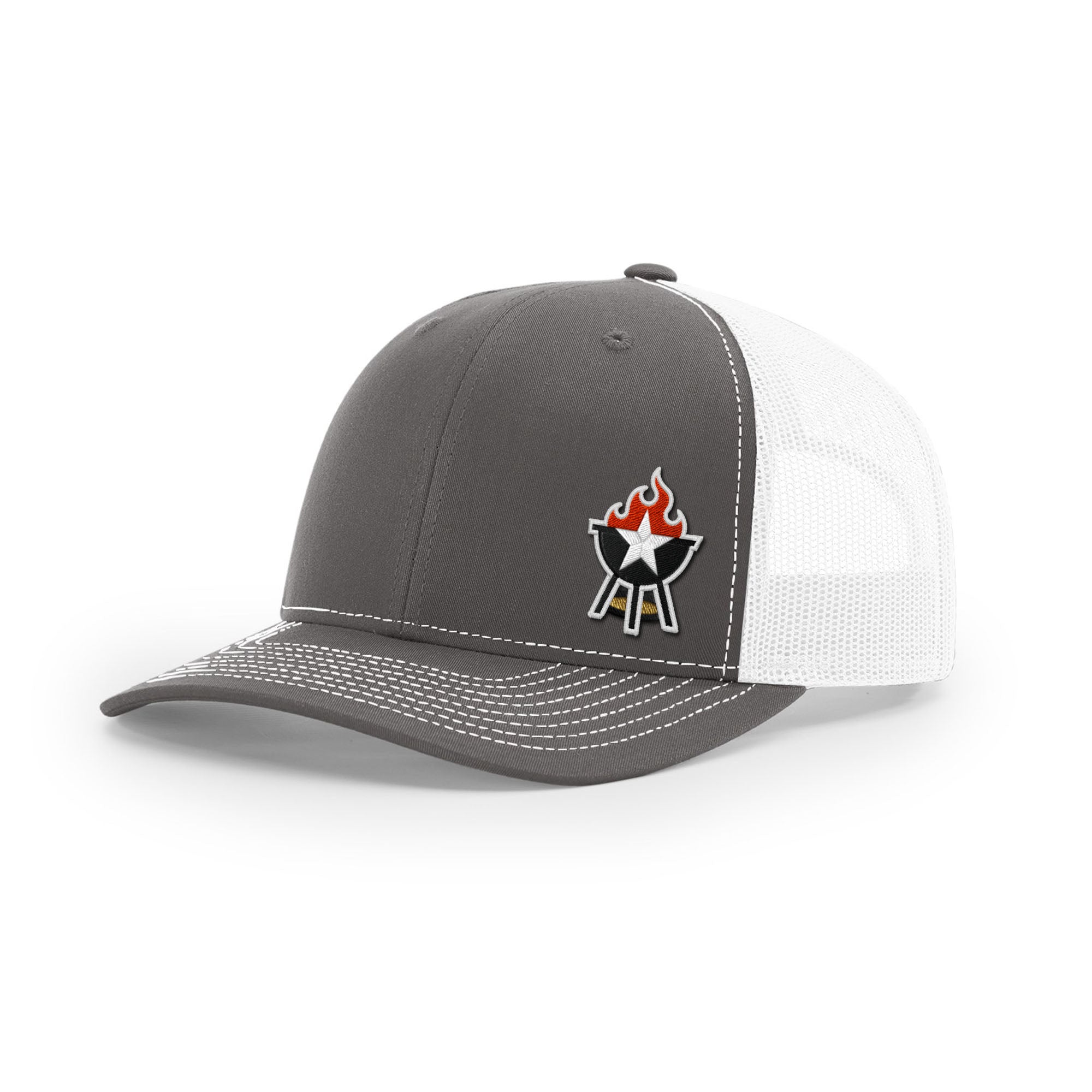 BBQ Grill Icon Trucker Hat - 3D