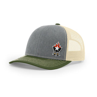 BBQ Grill Icon Trucker Hat - 3D