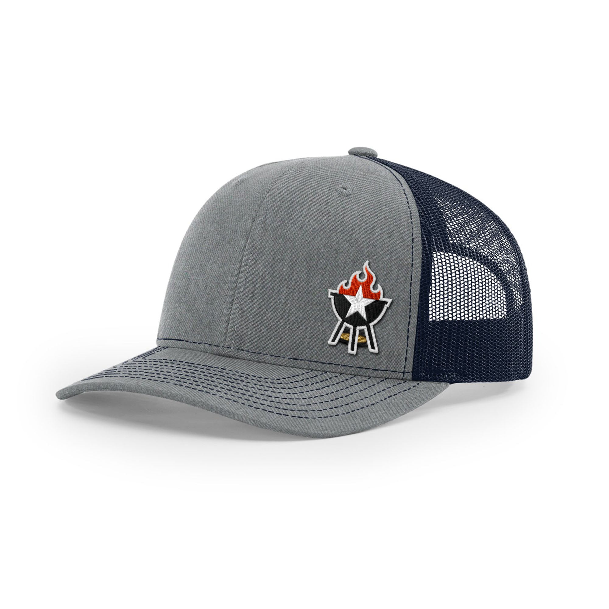 BBQ Grill Icon Trucker Hat - 3D