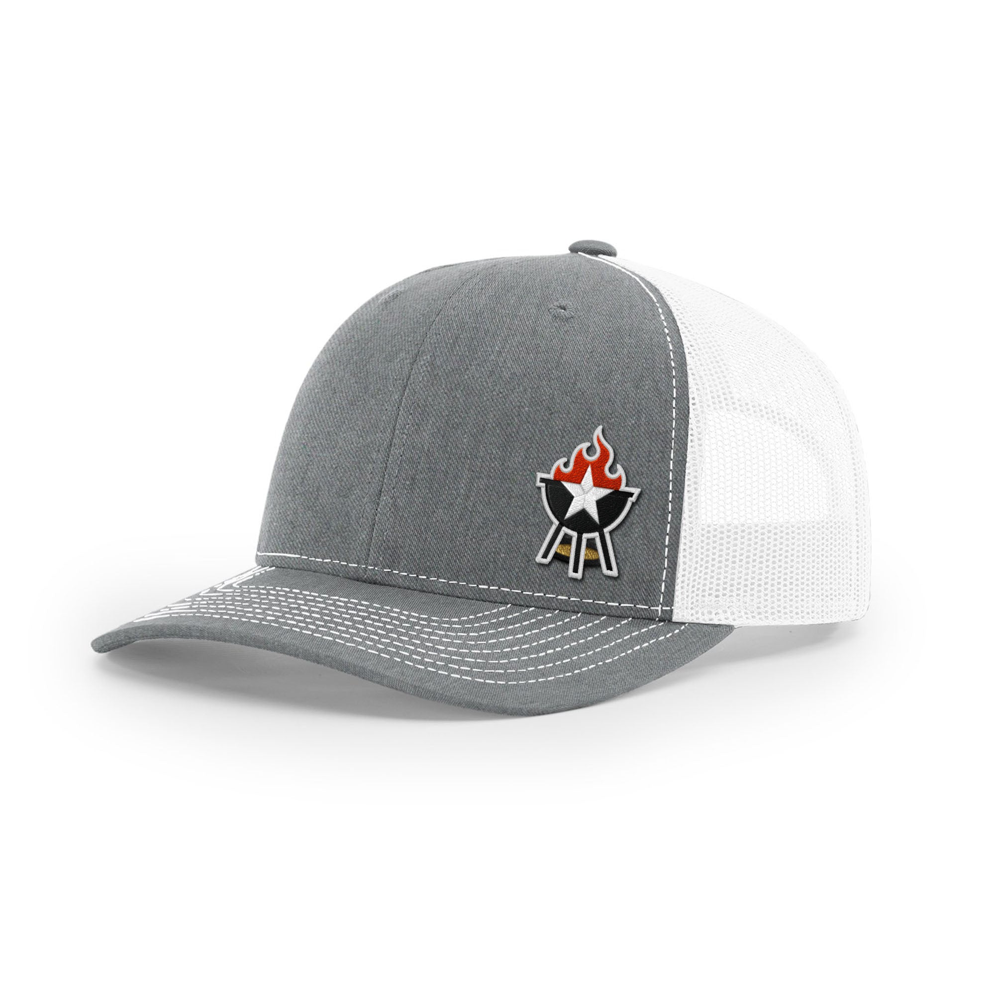 BBQ Grill Icon Trucker Hat - 3D