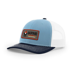 Backyard Republic Logo Trucker Hat - Embroidered