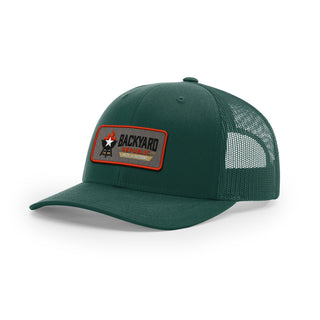 Backyard Republic Logo Trucker Hat - Embroidered