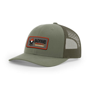 Backyard Republic Logo Trucker Hat - Embroidered