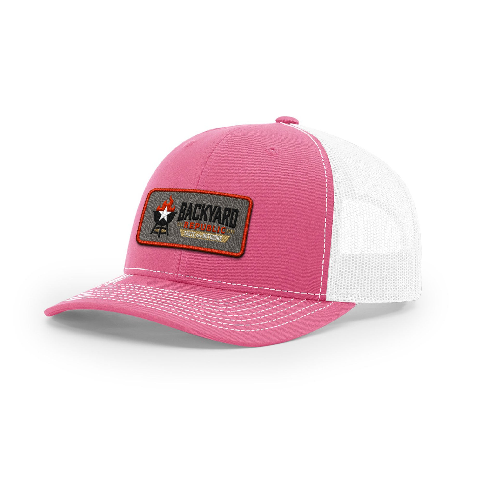 Backyard Republic Logo Trucker Hat - Embroidered