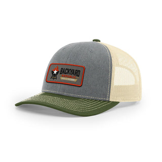 Backyard Republic Logo Trucker Hat - Embroidered