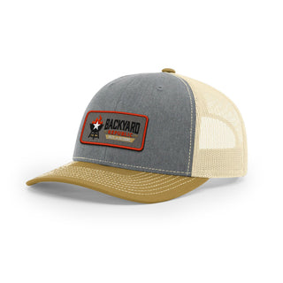 Backyard Republic Logo Trucker Hat - Embroidered