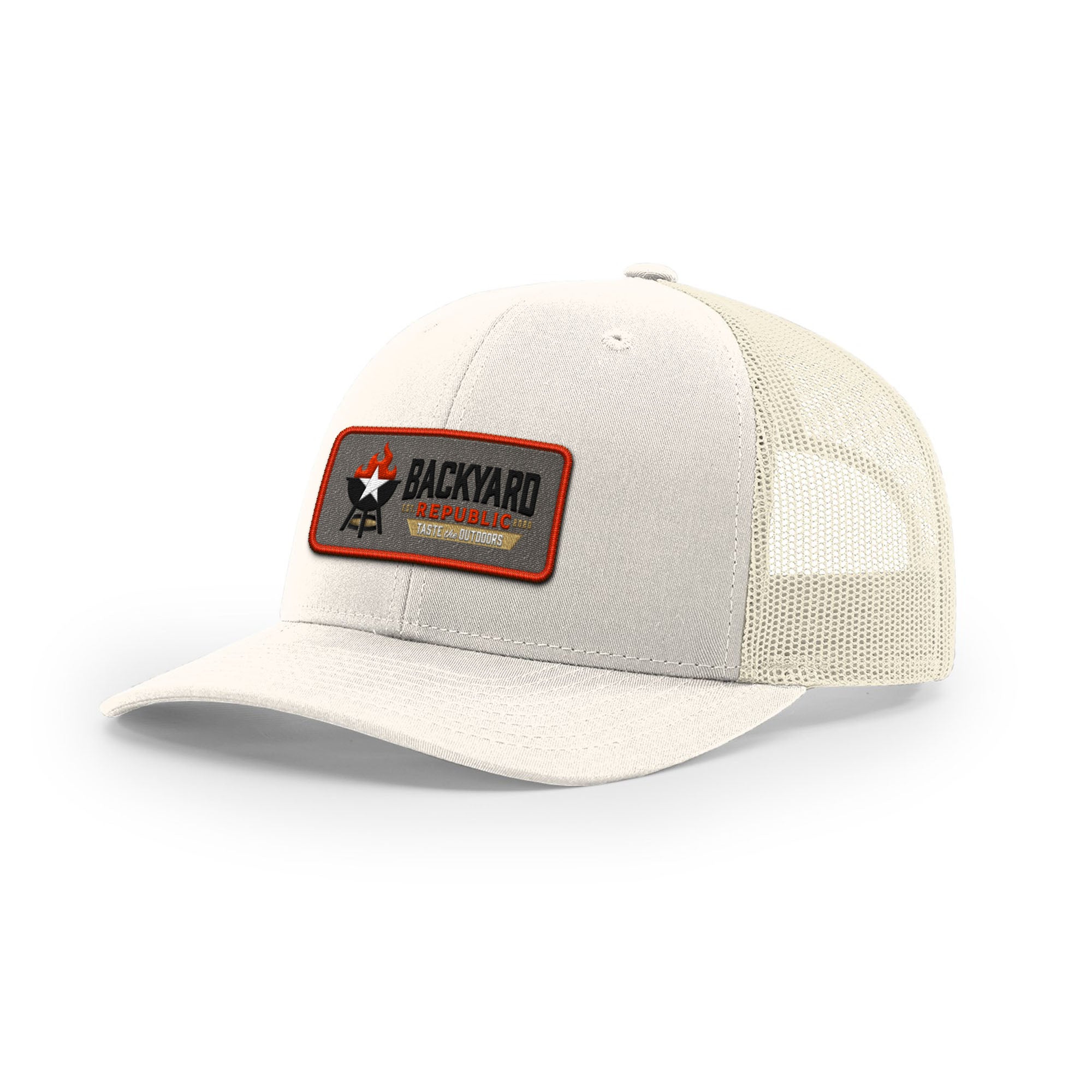 Backyard Republic Logo Trucker Hat - Embroidered