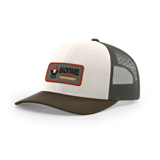 Backyard Republic Logo Trucker Hat - Embroidered