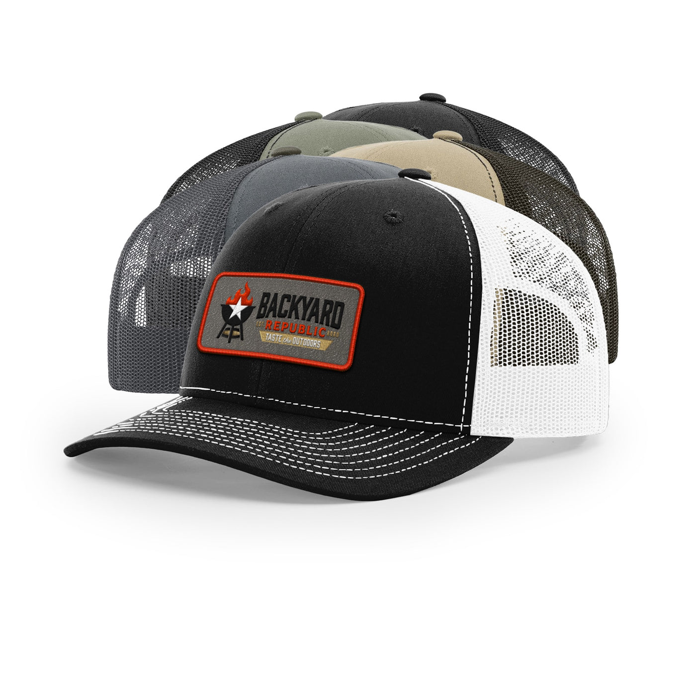 Backyard Republic Logo Trucker Hat - Embroidered | Backyard Republic™