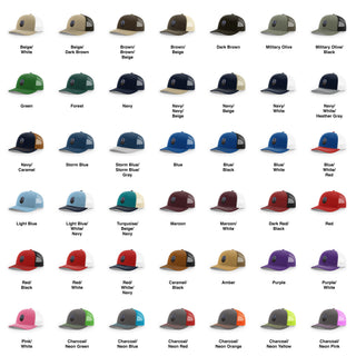 Backyard Republic Logo Trucker Hat - Embossed