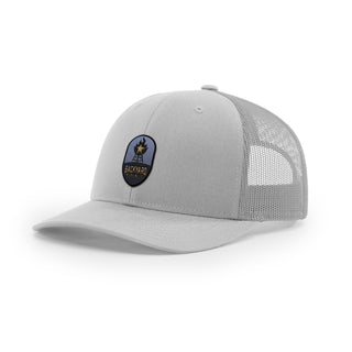 Backyard Republic Logo Trucker Hat - Embossed