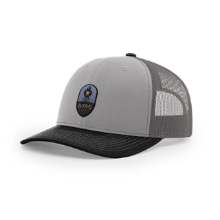 Backyard Republic Logo Trucker Hat - Embossed