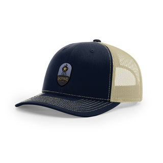 Backyard Republic Logo Trucker Hat - Embossed