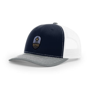 Backyard Republic Logo Trucker Hat - Embossed
