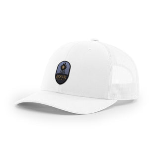 Backyard Republic Logo Trucker Hat - Embossed