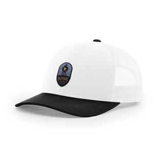 Backyard Republic Logo Trucker Hat - Embossed