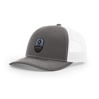 Backyard Republic Logo Trucker Hat - Embossed