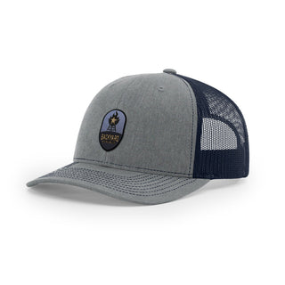 Backyard Republic Logo Trucker Hat - Embossed