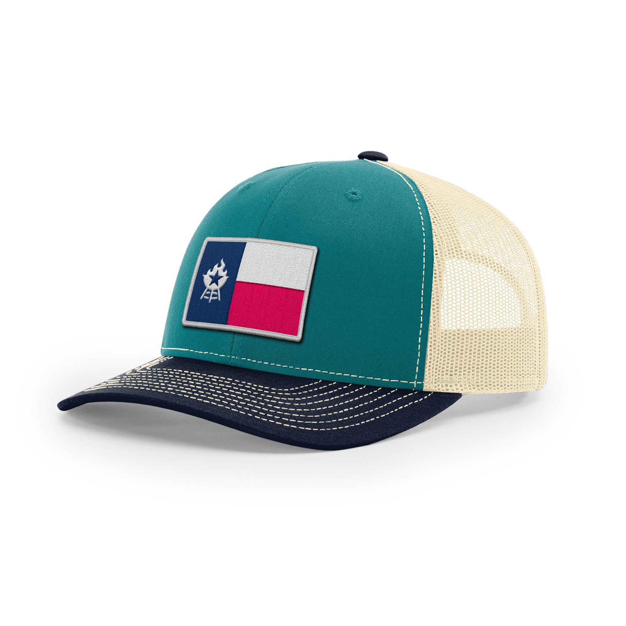 Texas Flag BBQ Trucker Hat | Backyard Republic™