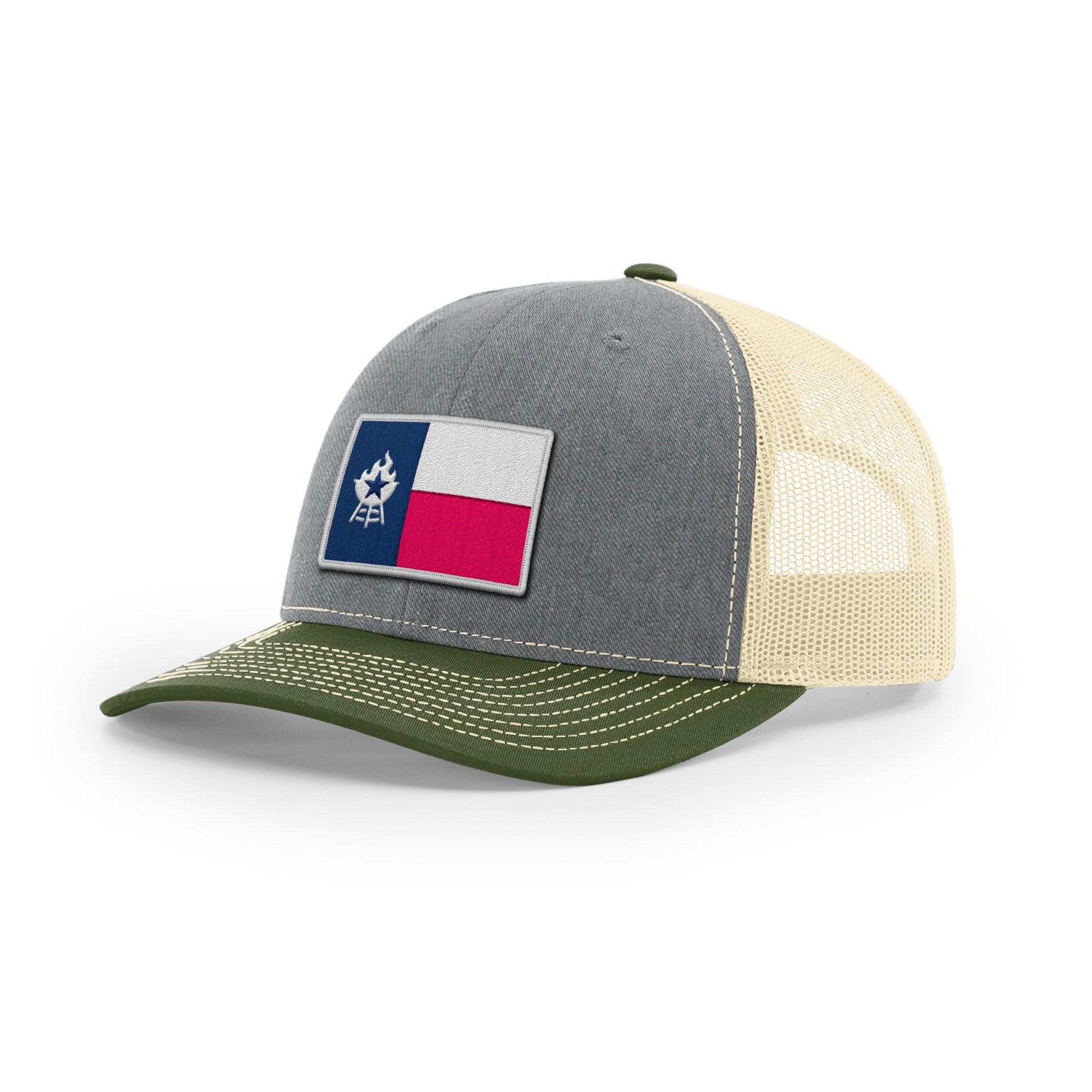 Texas Flag BBQ Trucker Hat | Backyard Republic™
