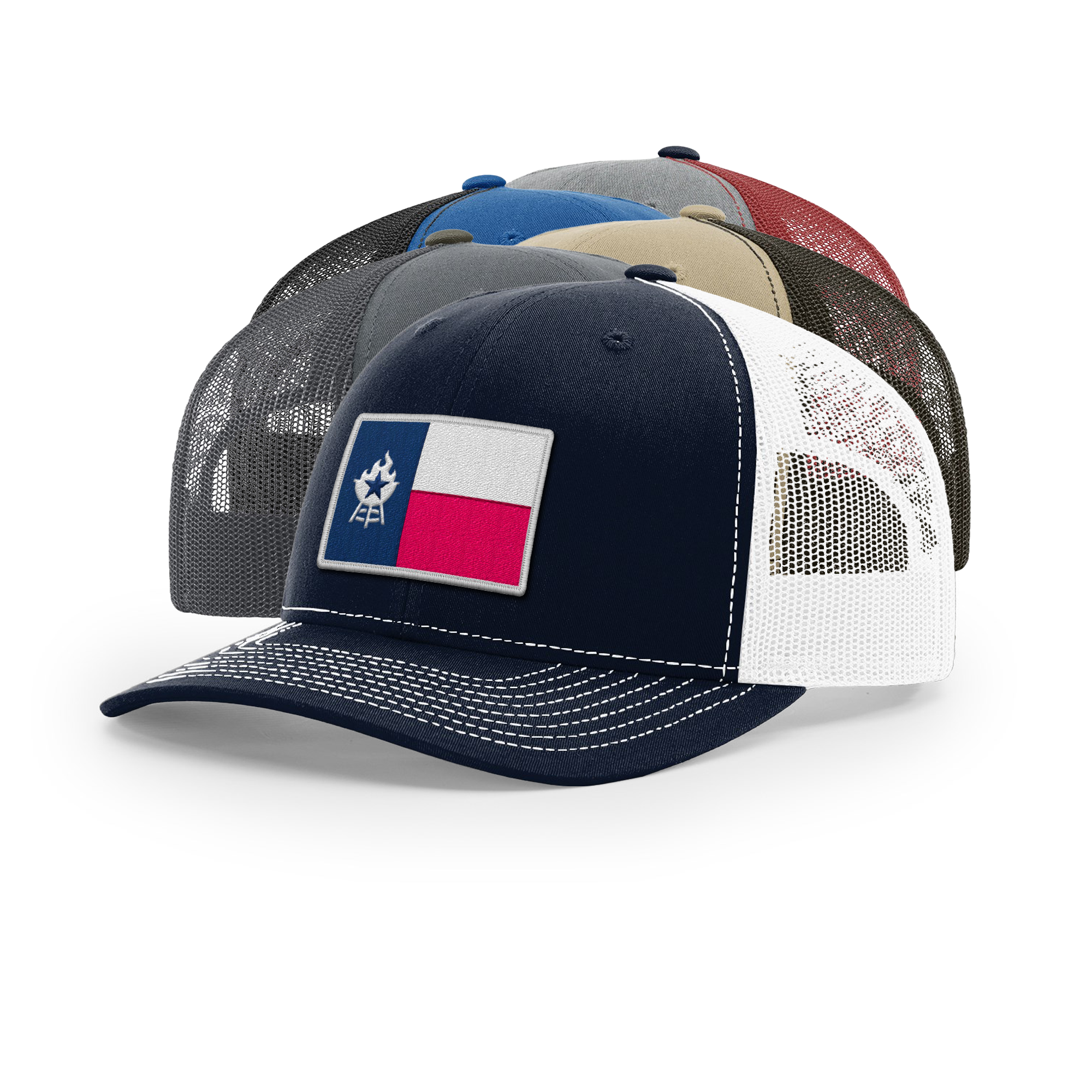 Texas Flag BBQ Trucker Hat | Backyard Republic™
