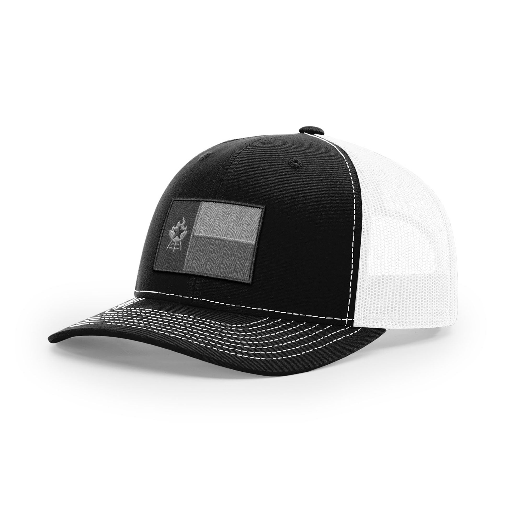 Texas Flag BBQ Trucker Hat - Mono | Backyard Republic™