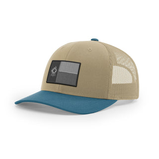 Texas Flag BBQ Trucker Hat - Mono | Backyard Republic™