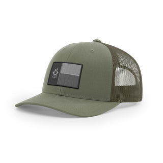 Texas Flag BBQ Trucker Hat - Mono | Backyard Republic™