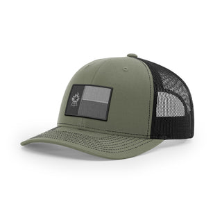 Texas Flag BBQ Trucker Hat - Mono | Backyard Republic™