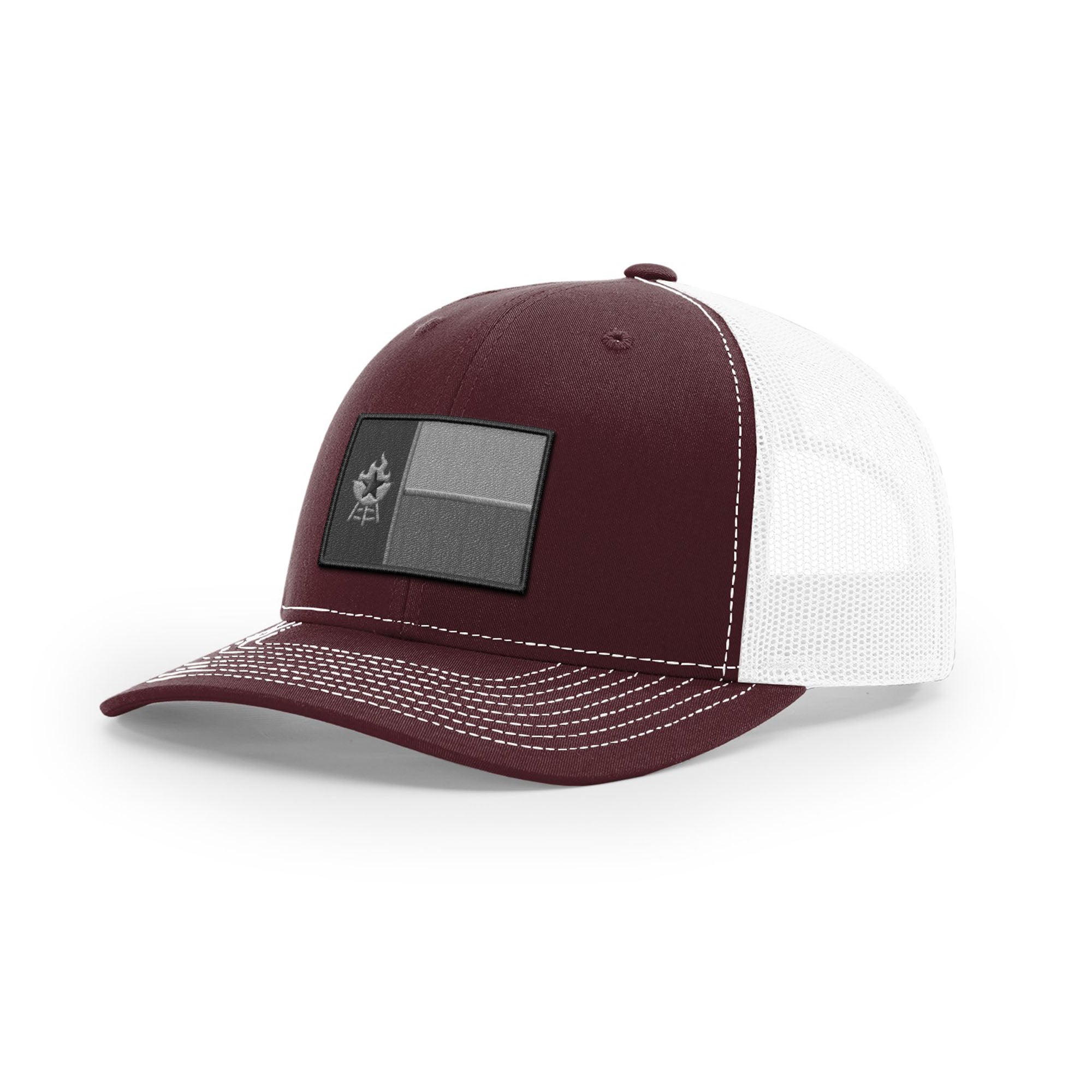 Texas Flag BBQ Trucker Hat - Mono | Backyard Republic™