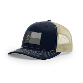 Texas Flag BBQ Trucker Hat - Mono | Backyard Republic™